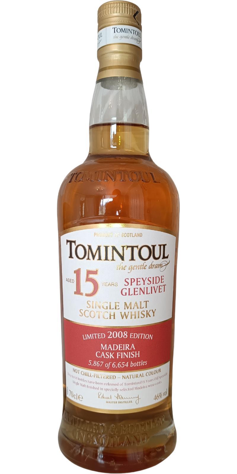 Tomintoul 2008  Limited Edition