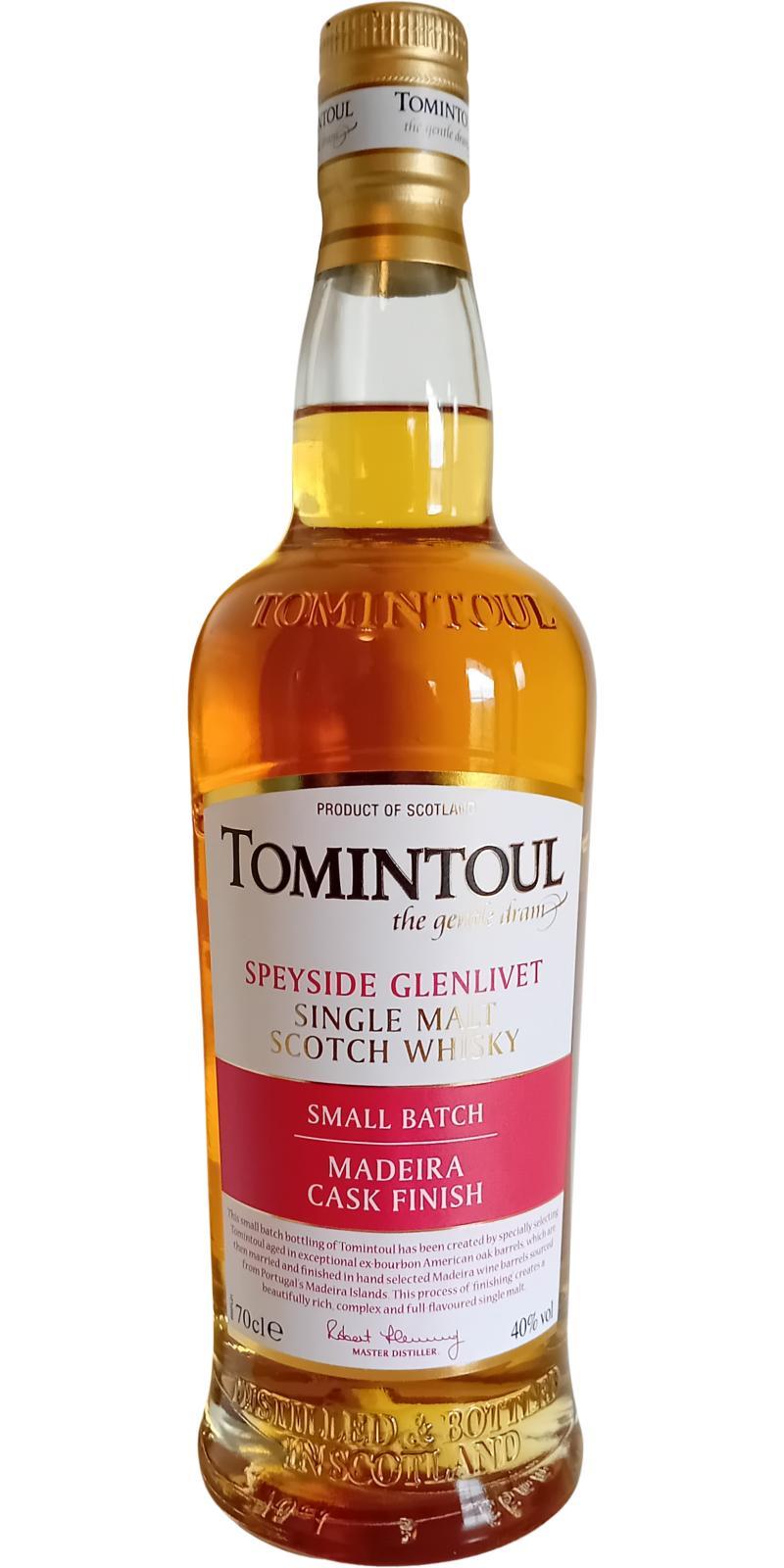 Tomintoul Madeira Cask Finish  Small Batch