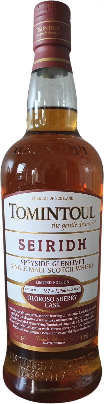 Tomintoul Seiridh  Limited Edition