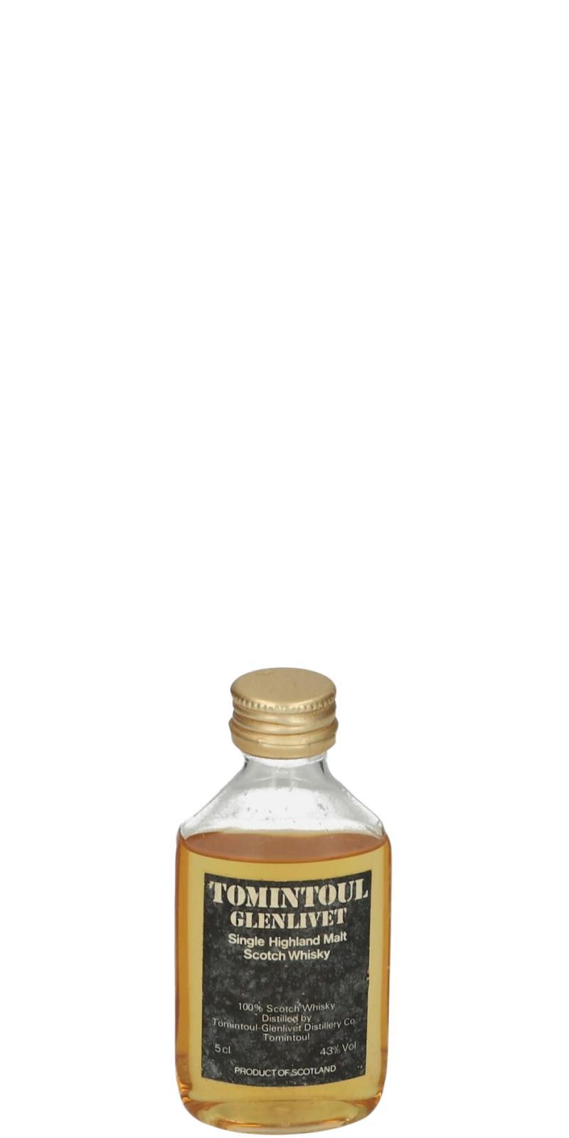 Tomintoul Single Highland Malt