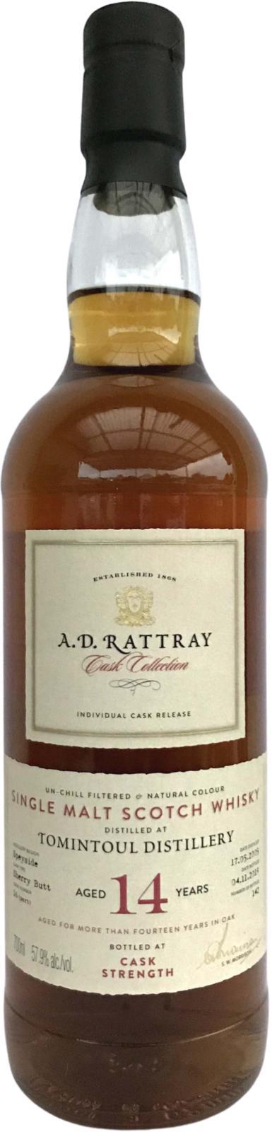 Tomintoul 2005 DR  Individual Cask Release