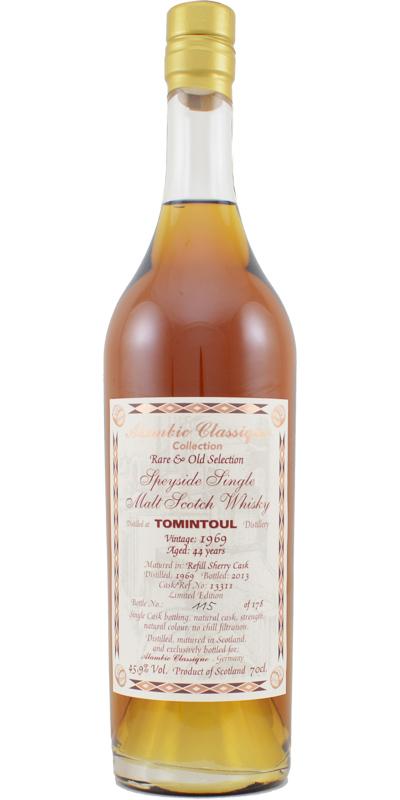 Tomintoul 1969 AC  Rare & Old Selection