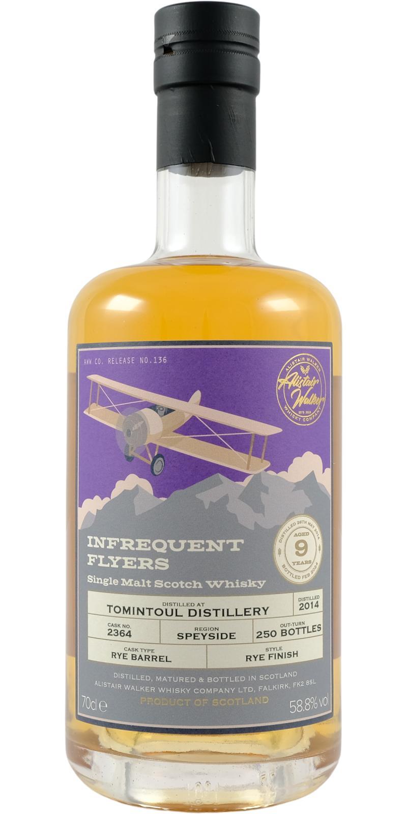 Tomintoul 2014 AWWC  Infrequent Flyers