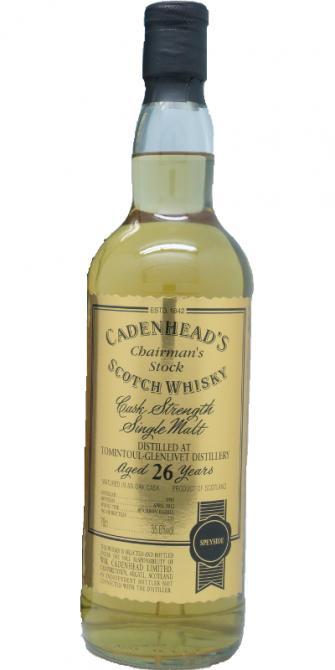 Tomintoul 1985 CA  Chairman's Stock