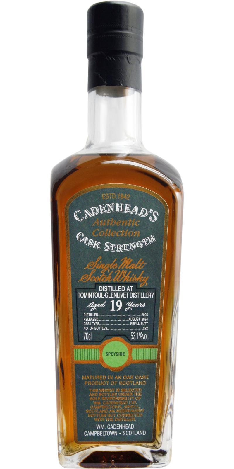 Tomintoul 2005 CA  Authentic Collection