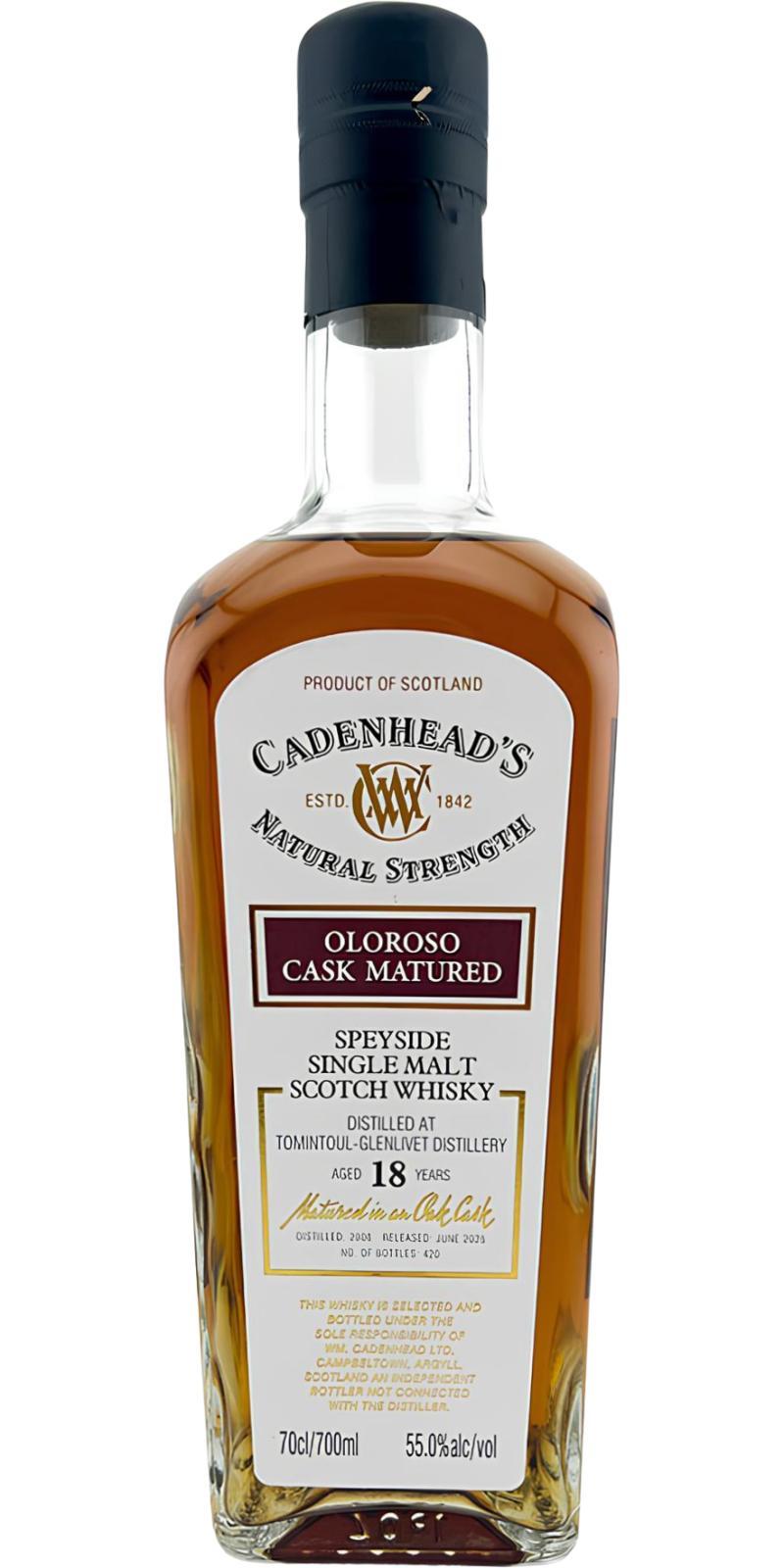 Tomintoul 2006 CA  Authentic Collection