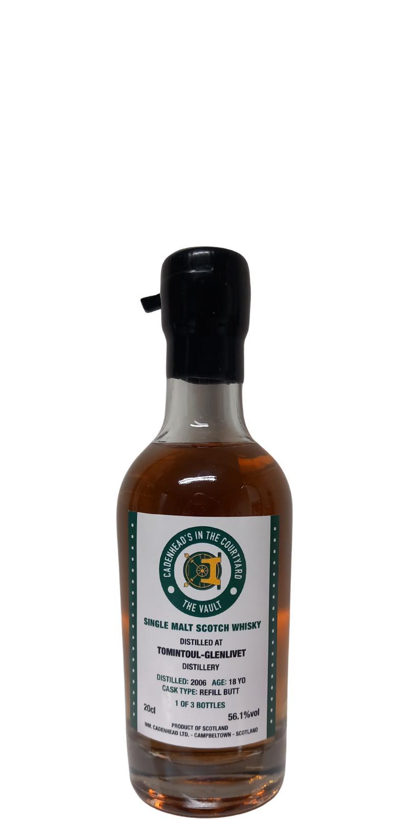 Tomintoul 2006 CA  In The Courtyard the Vault