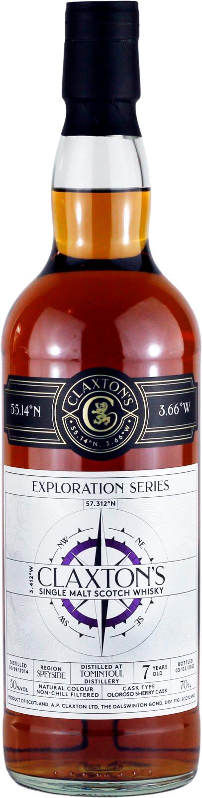 Tomintoul 2014 Cl  Exploration Series