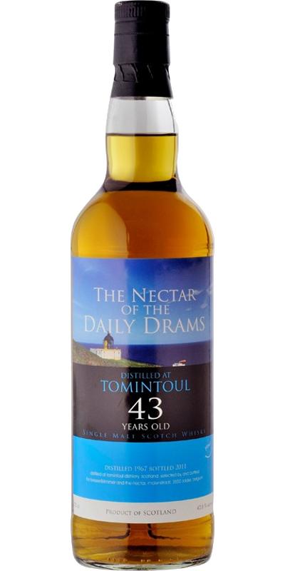 Tomintoul 1967 DD  The Nectar of the Daily Drams