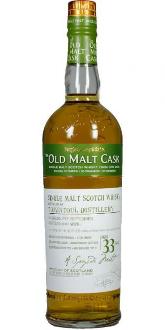 Tomintoul 1975 DL  The Old Malt Cask