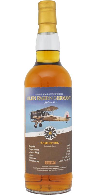 Tomintoul 1968 GF  Airline Edition No. 05