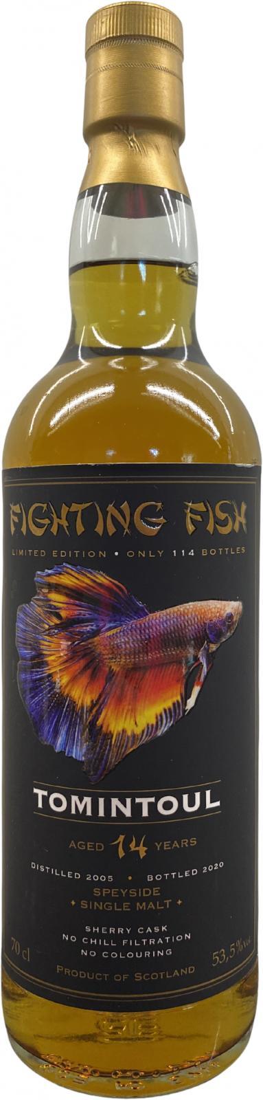 Tomintoul 2005 JW  Fighting Fish