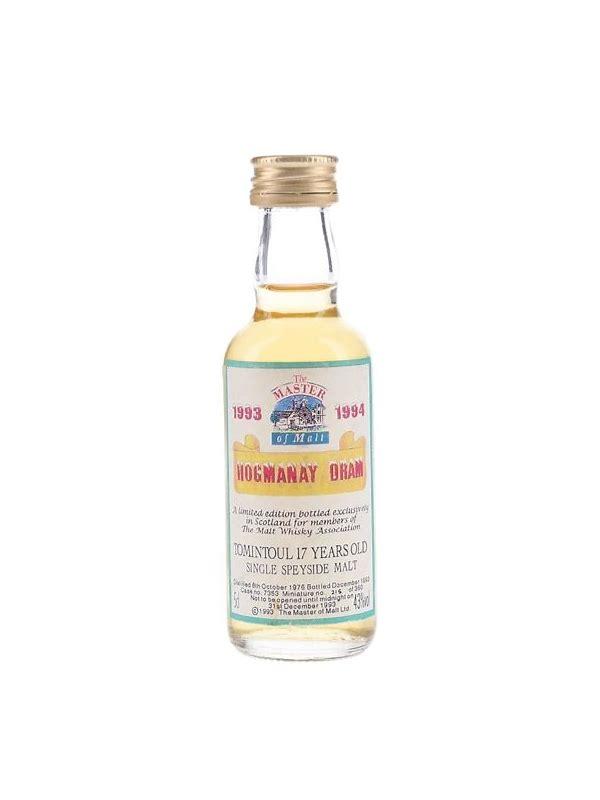 Tomintoul 1976 MoM  Hogmanay Dram