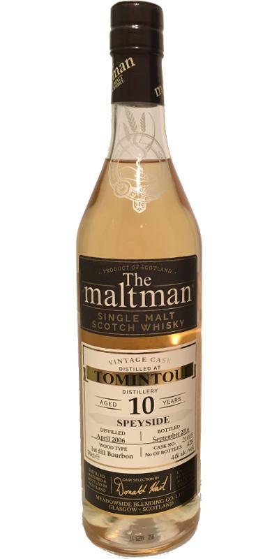 Tomintoul 2006 MBl  The Maltman