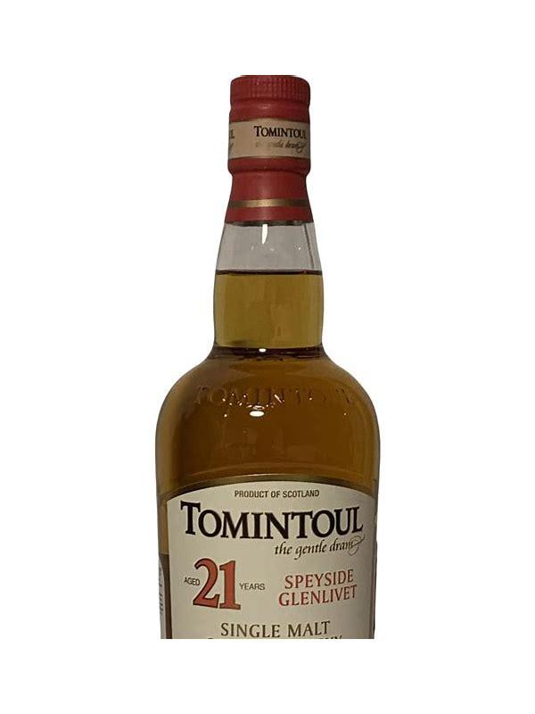 Tomintoul 21-year-old MSWD  The Man with the Hat