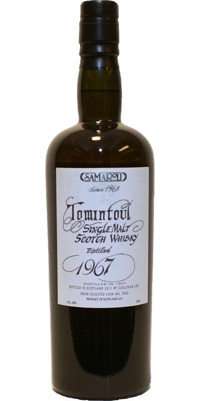 Tomintoul 1967 Sa  Very Limited Edition