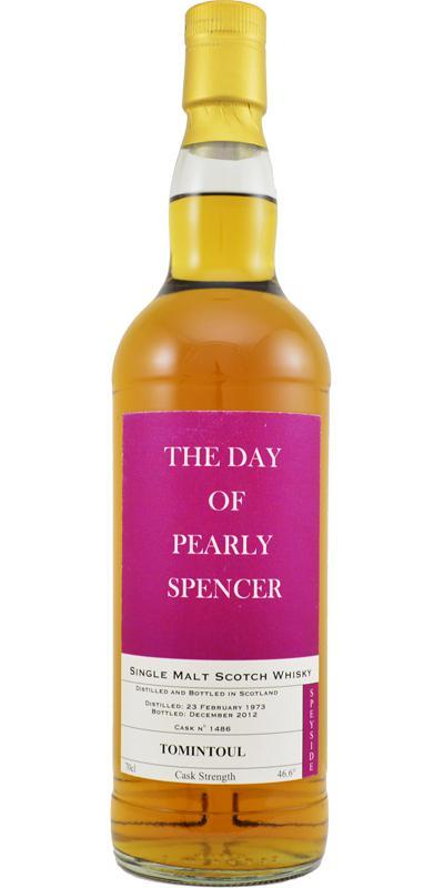 Tomintoul 1973 TS  The Day of Pearly Spencer