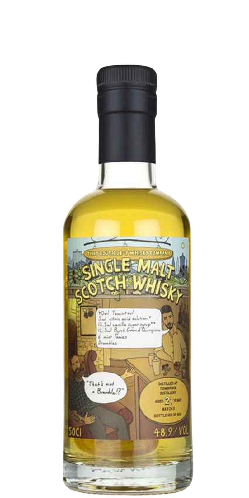 Tomintoul Batch 3 TBWC