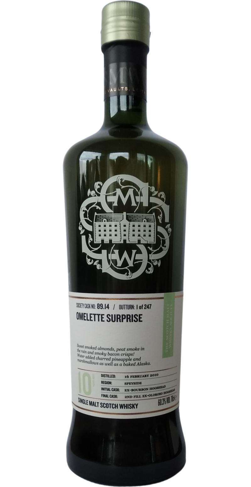 Tomintoul 2010 SMWS 89.14  Omelette surprise