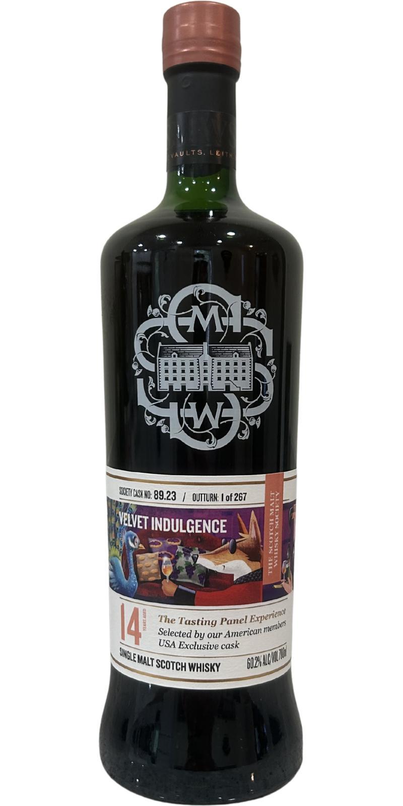 Tomintoul 2010 SMWS 89.23  Velvet Indulgence