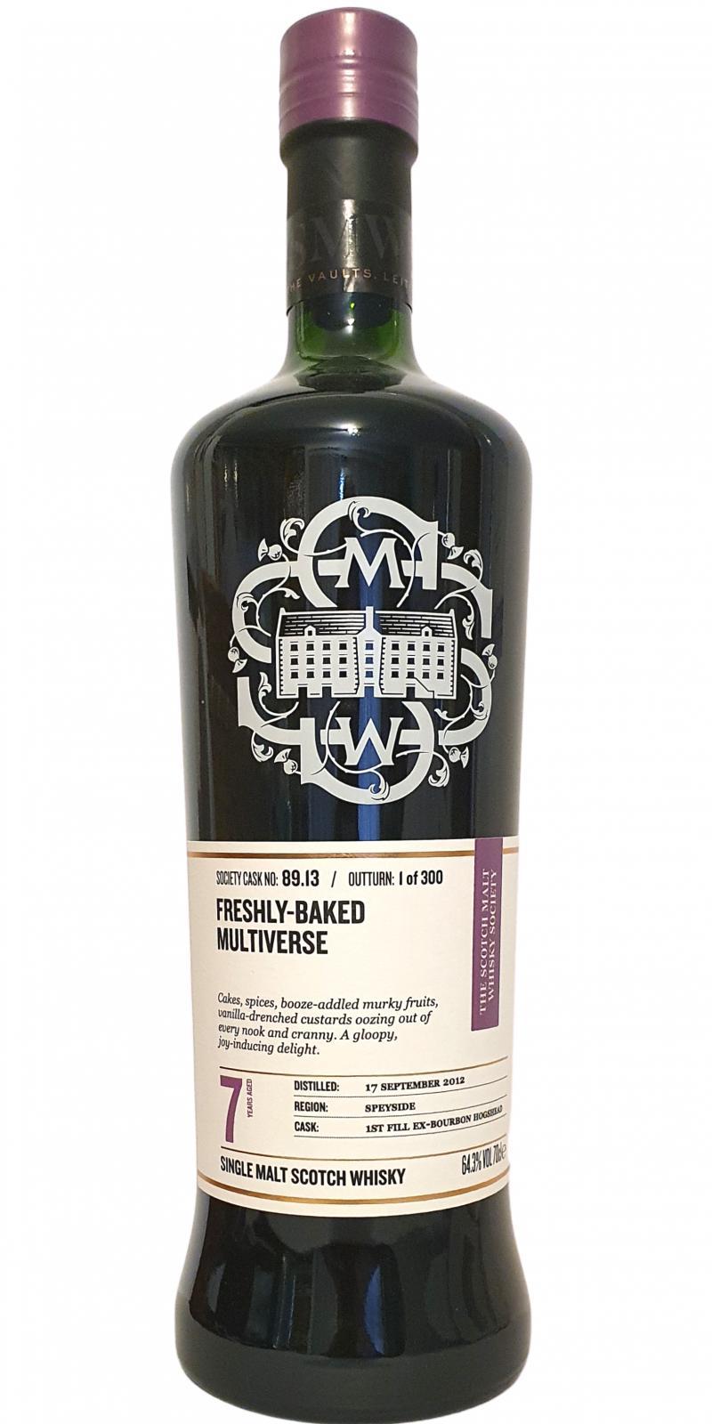 Tomintoul 2012 SMWS 89.13  Freshly-baked multiverse