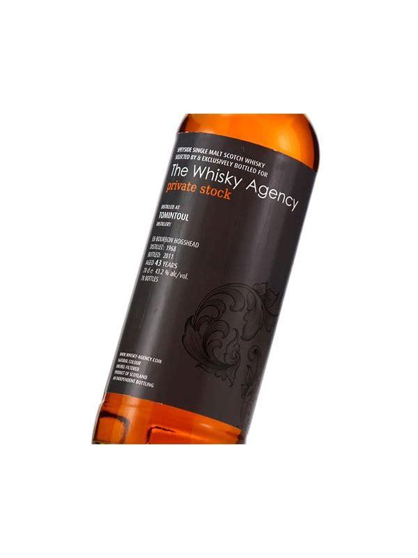 Tomintoul 1968 TWA  Private Stock