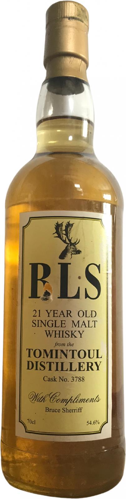 Tomintoul 21-year-old UD