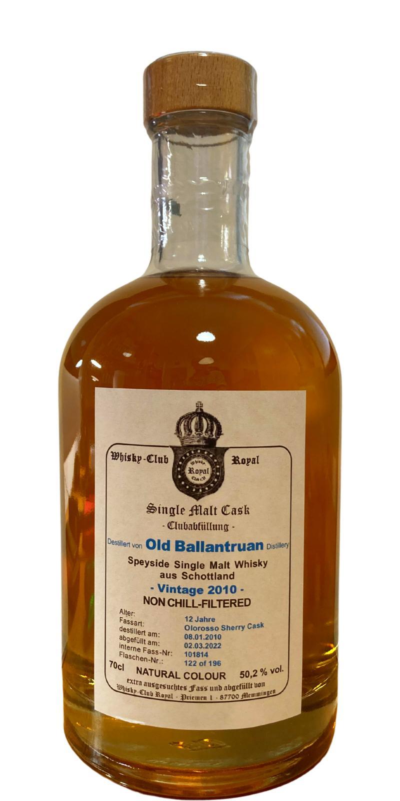 Old Ballantruan 2010 WCR