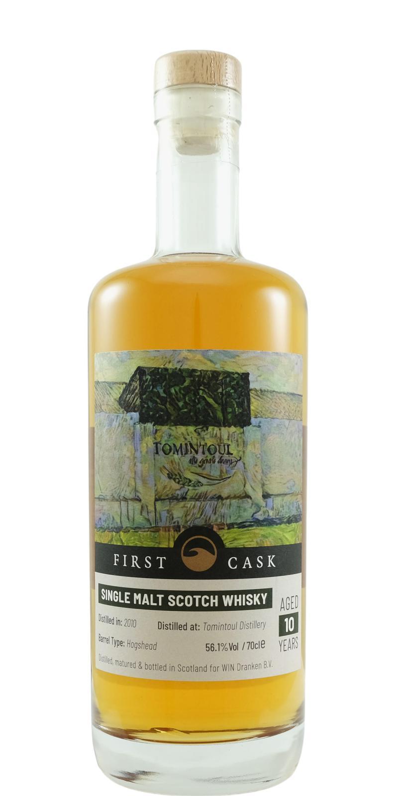 Tomintoul 2010 WIN  First Cask