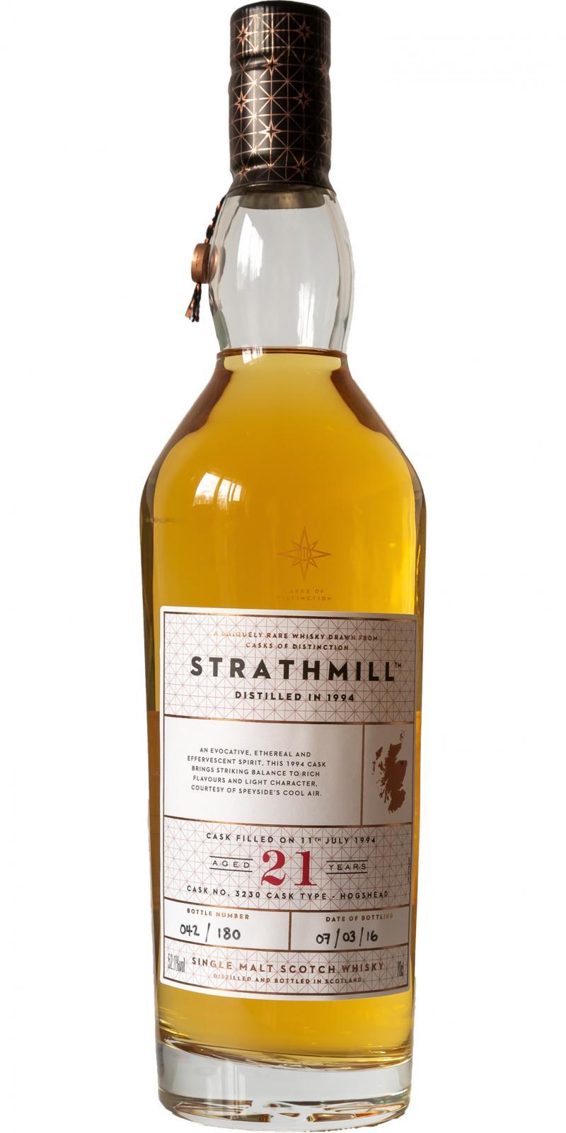 Strathmill 1994  Casks of Distinction