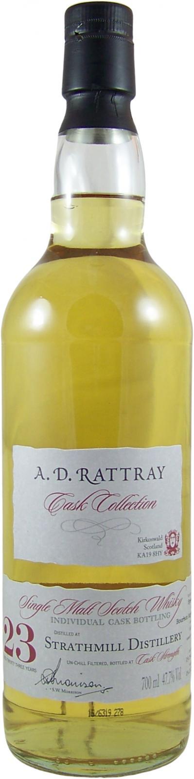 Strathmill 1992 DR  Individual Cask Bottling