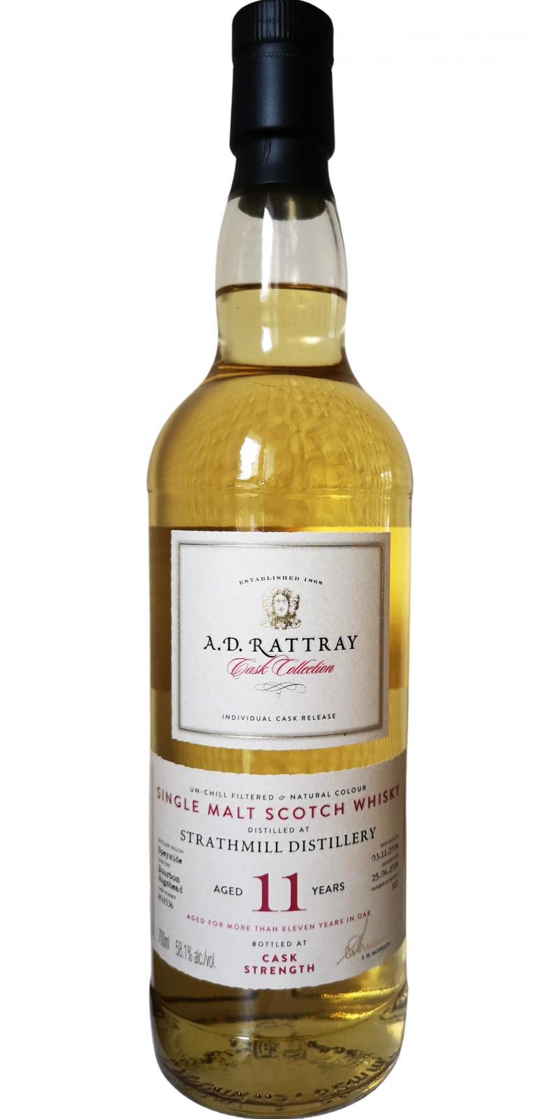 Strathmill 2006 DR  Individual Cask Release