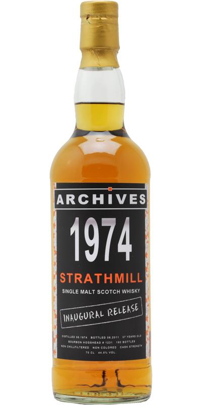 Strathmill 1974 Arc  Inaugural Release