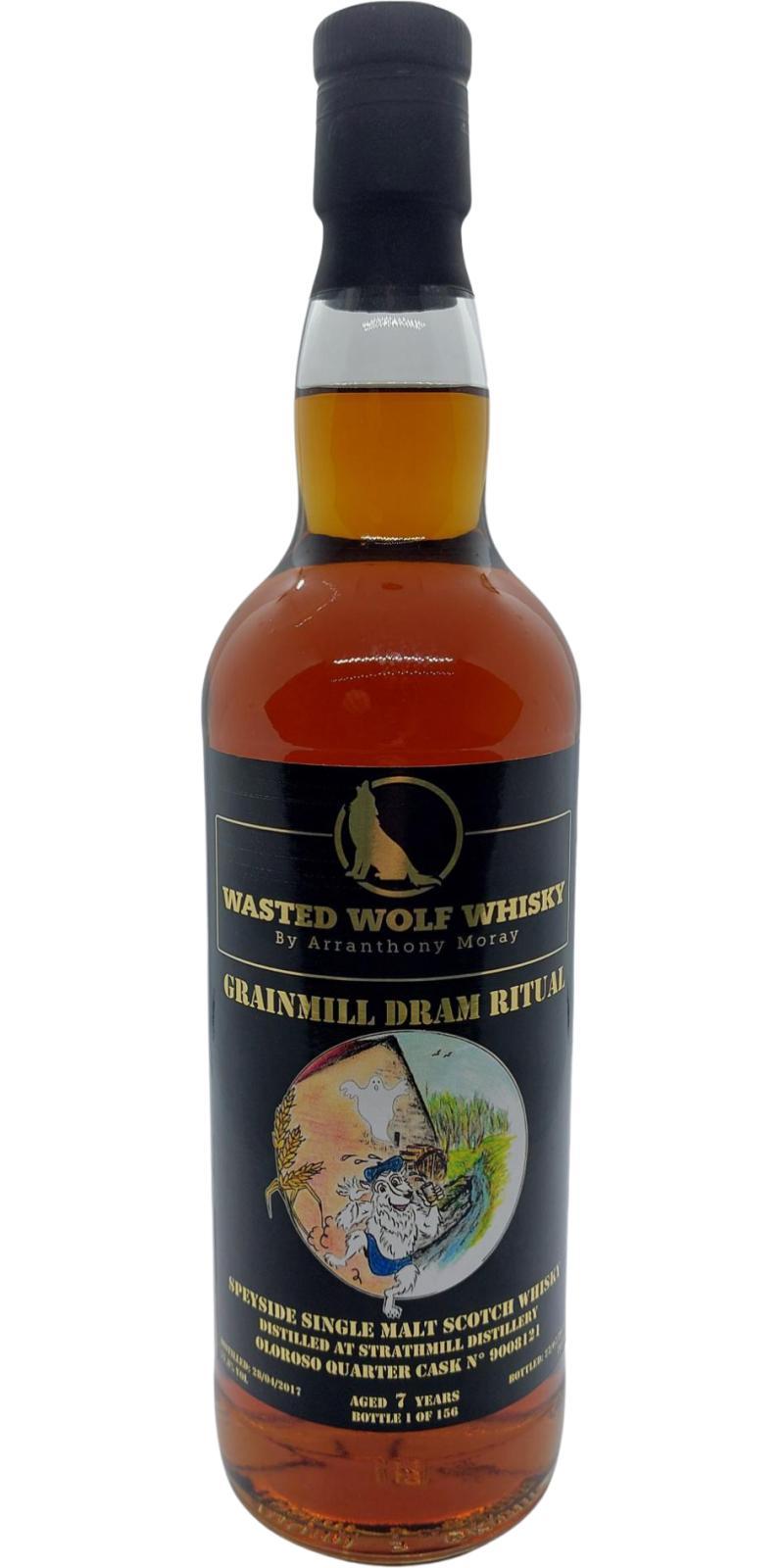 Strathmill 2017 AtMy  Wasted Wolf Whisky