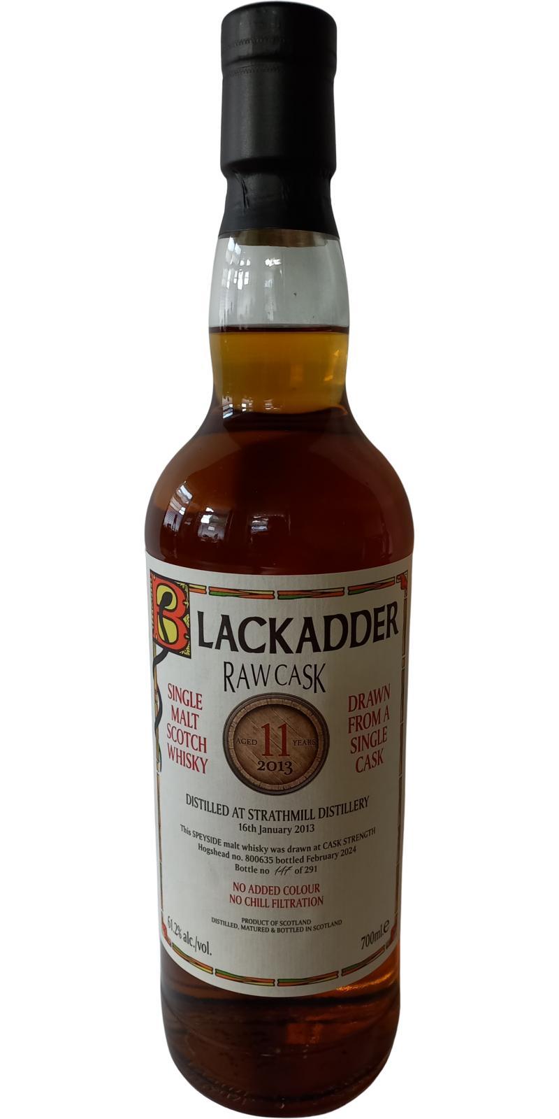 Strathmill 2013 BA  Raw Cask