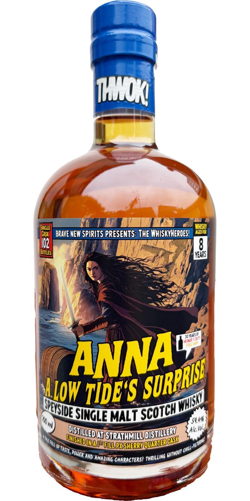 Strathmill 08-year-old BNSp  The WhiskyHeroes - Anna A Low Tide's Surprise
