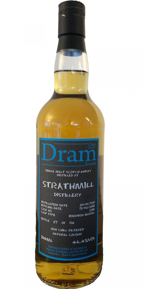 Strathmill 1991 C&S  Dram Collection