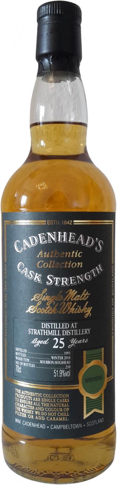 Strathmill 1993 CA  Authentic Collection
