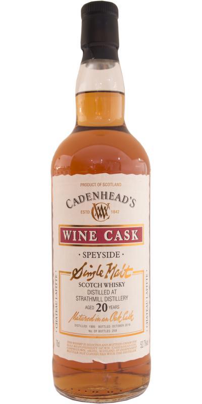 Strathmill 1995 CA  Wood Range - Wine Cask