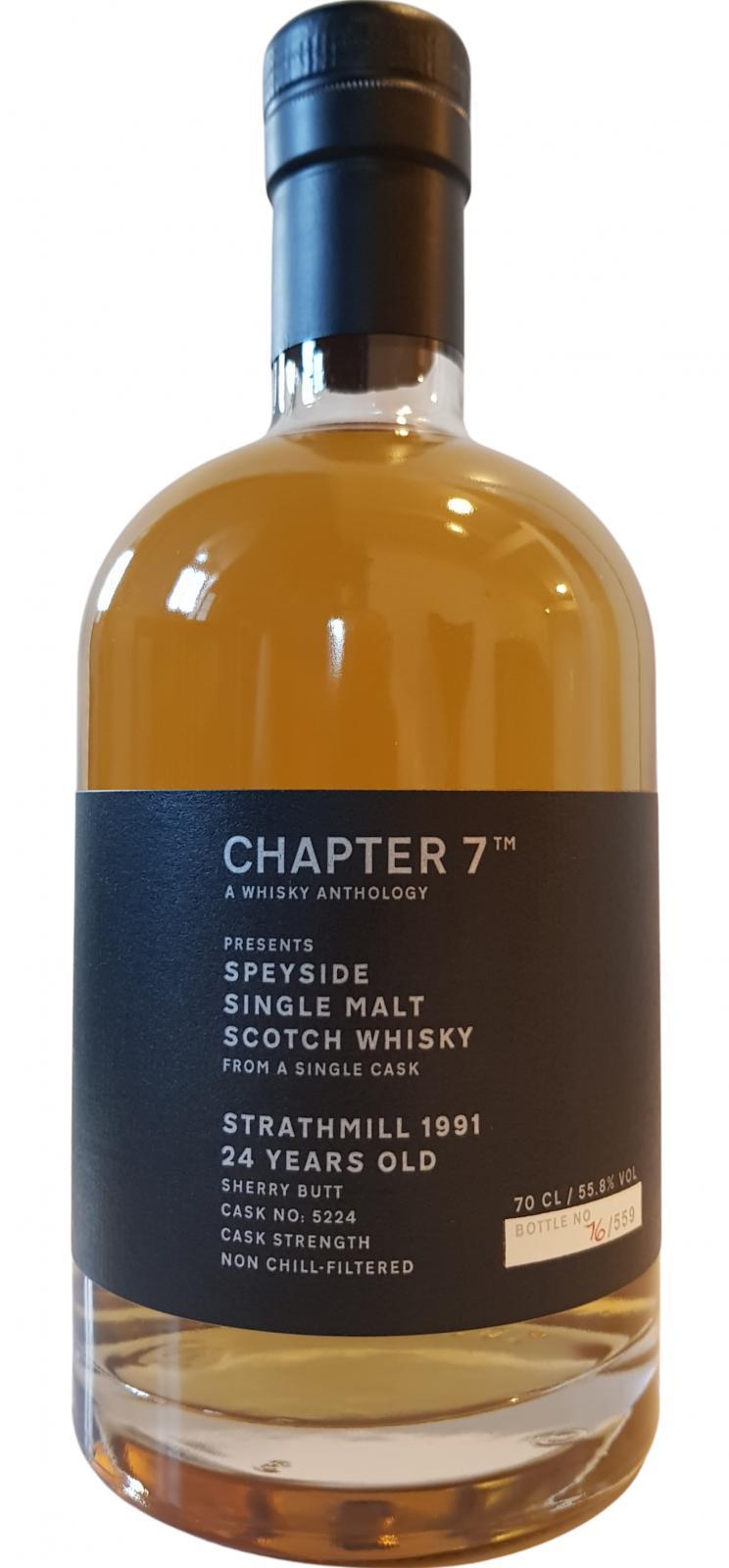 Strathmill 1991 Ch7  A Whisky Anthology