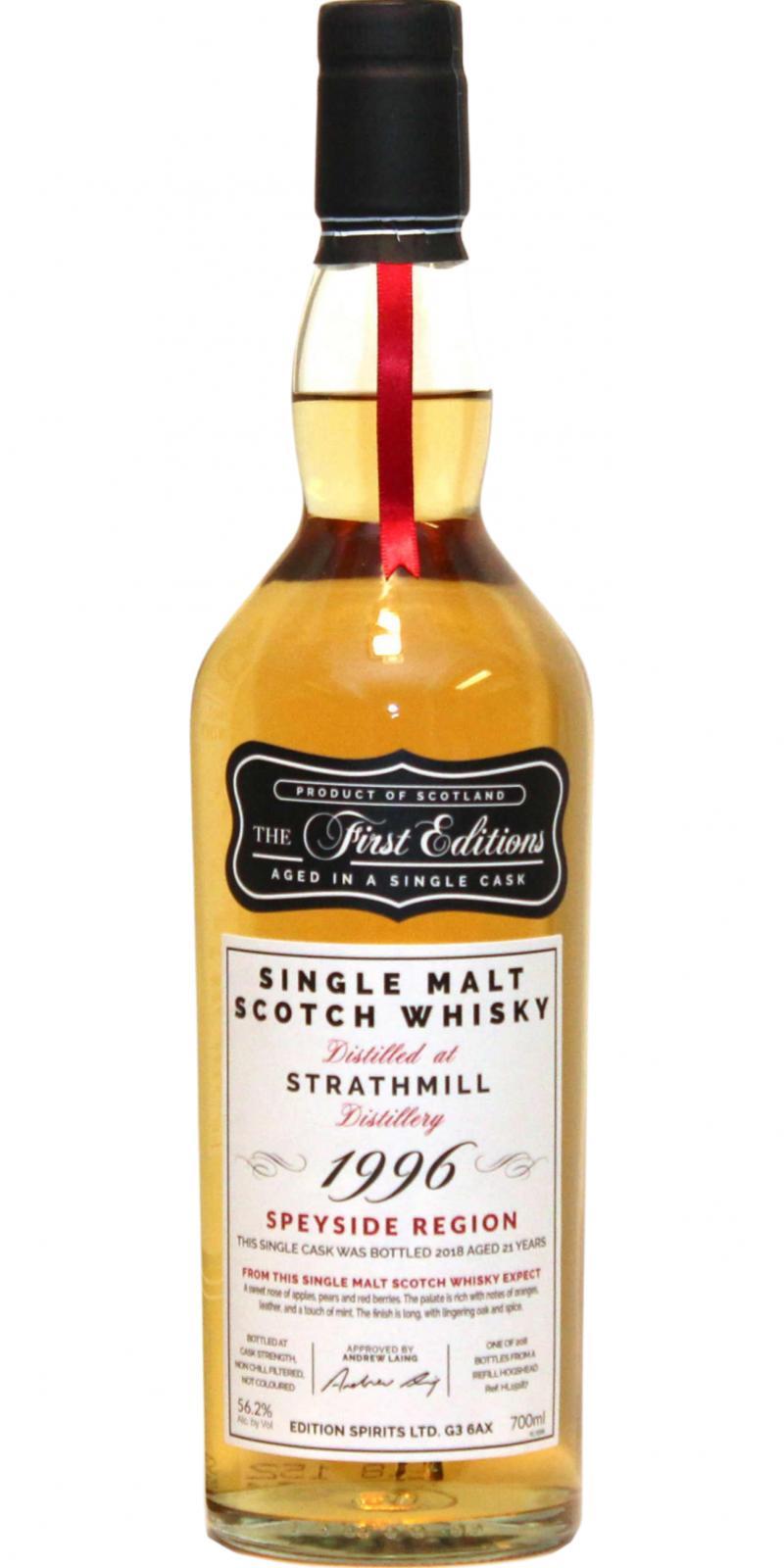 Strathmill 1996 ED  The First Editions