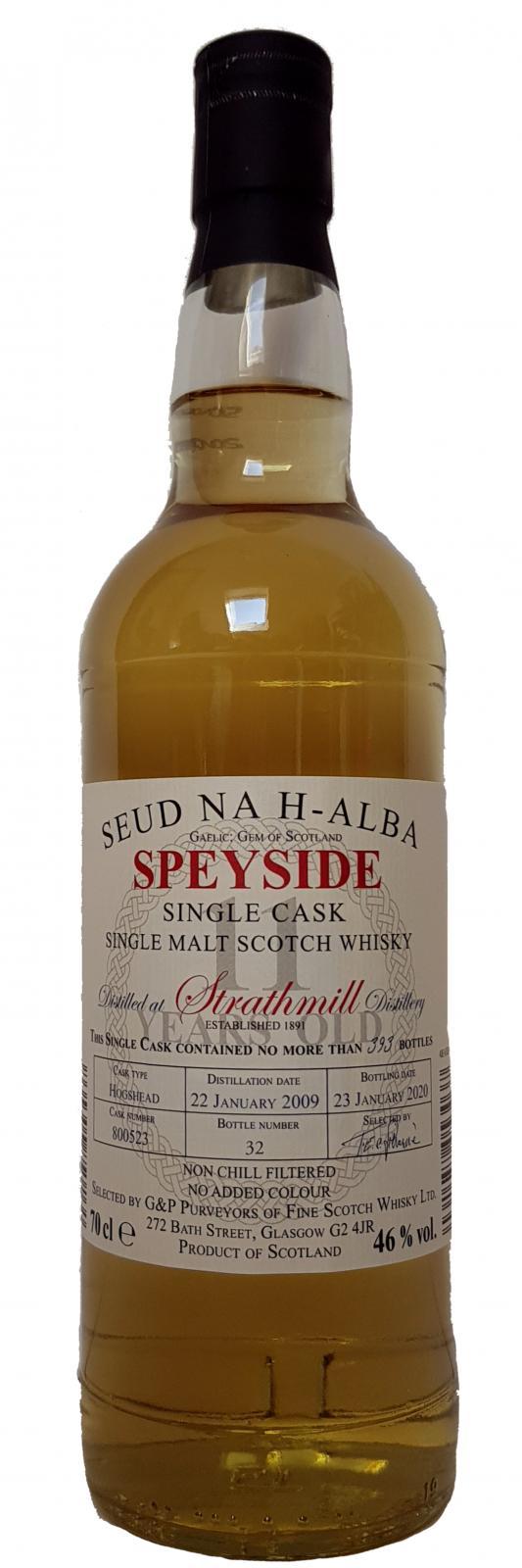 Strathmill 2009 G&P  Seud na h-alba