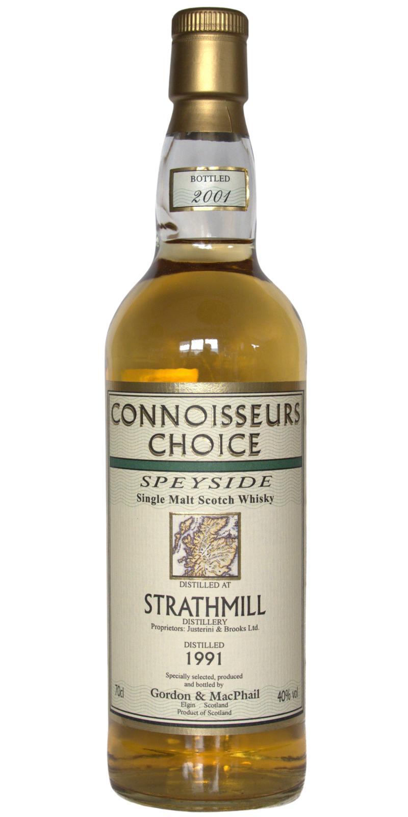 Strathmill 1991 GM  Connoisseurs Choice