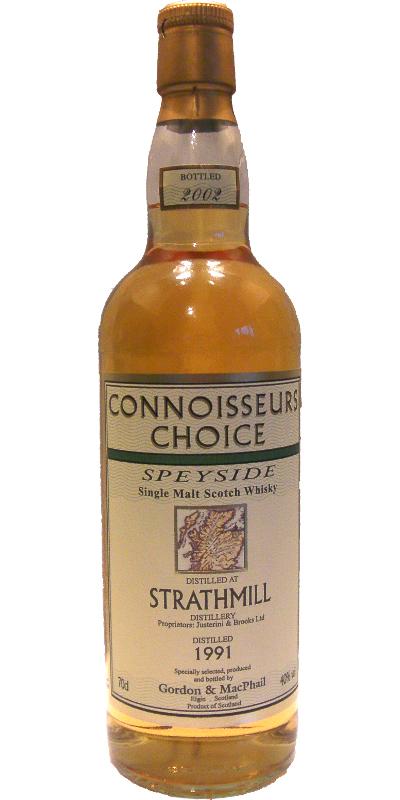 Strathmill 1991 GM  Connoisseurs Choice
