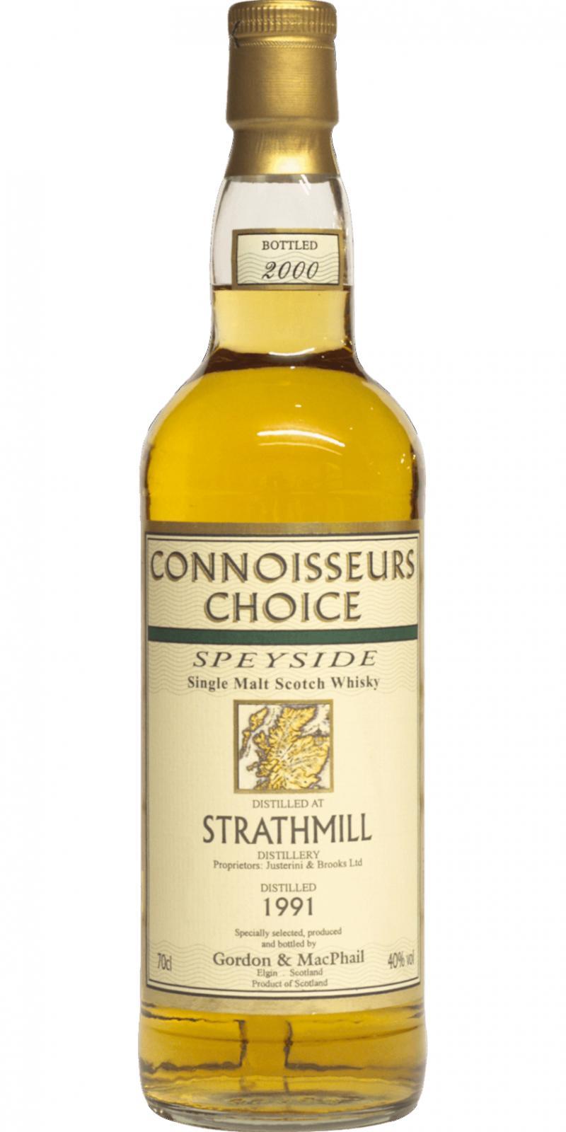 Strathmill 1991 GM  Connoisseurs Choice