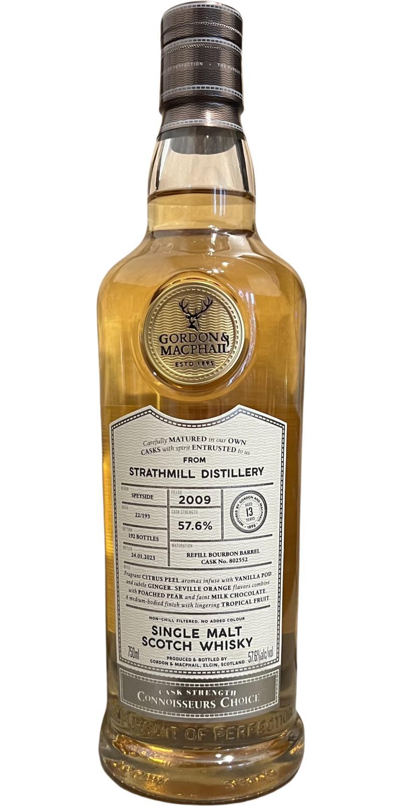 Strathmill 2009 GM  Connoisseurs Choice - Cask Strength