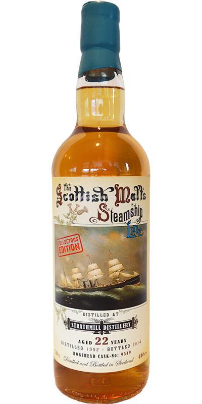 Strathmill 1992 JW  The Scottish Malt's Steamship Line - Collectors Edition