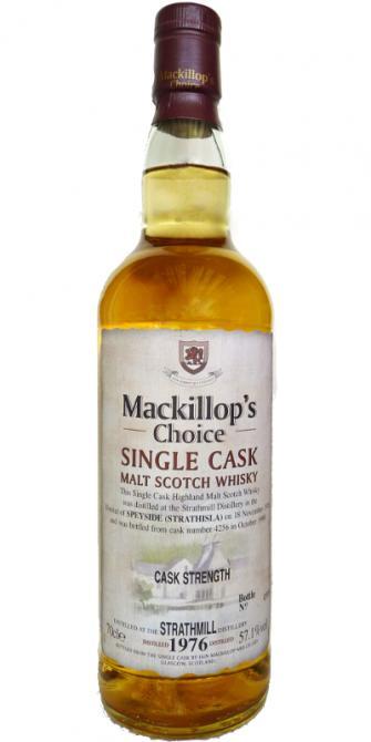Strathmill 1976 McC  Single Cask - Cask Strength