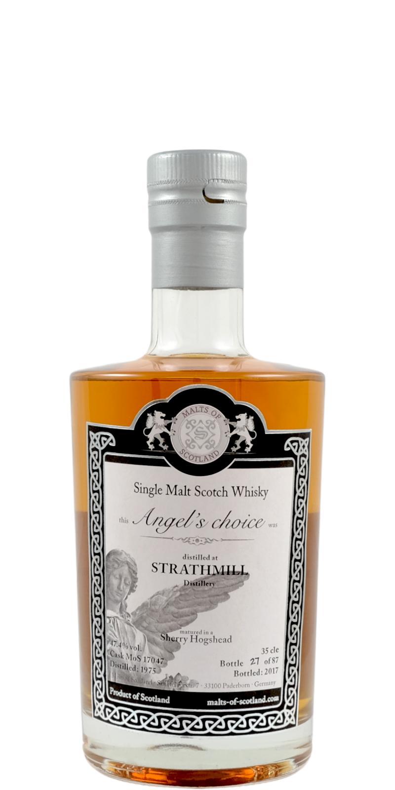 Strathmill 1975 MoS  Angel's Choice