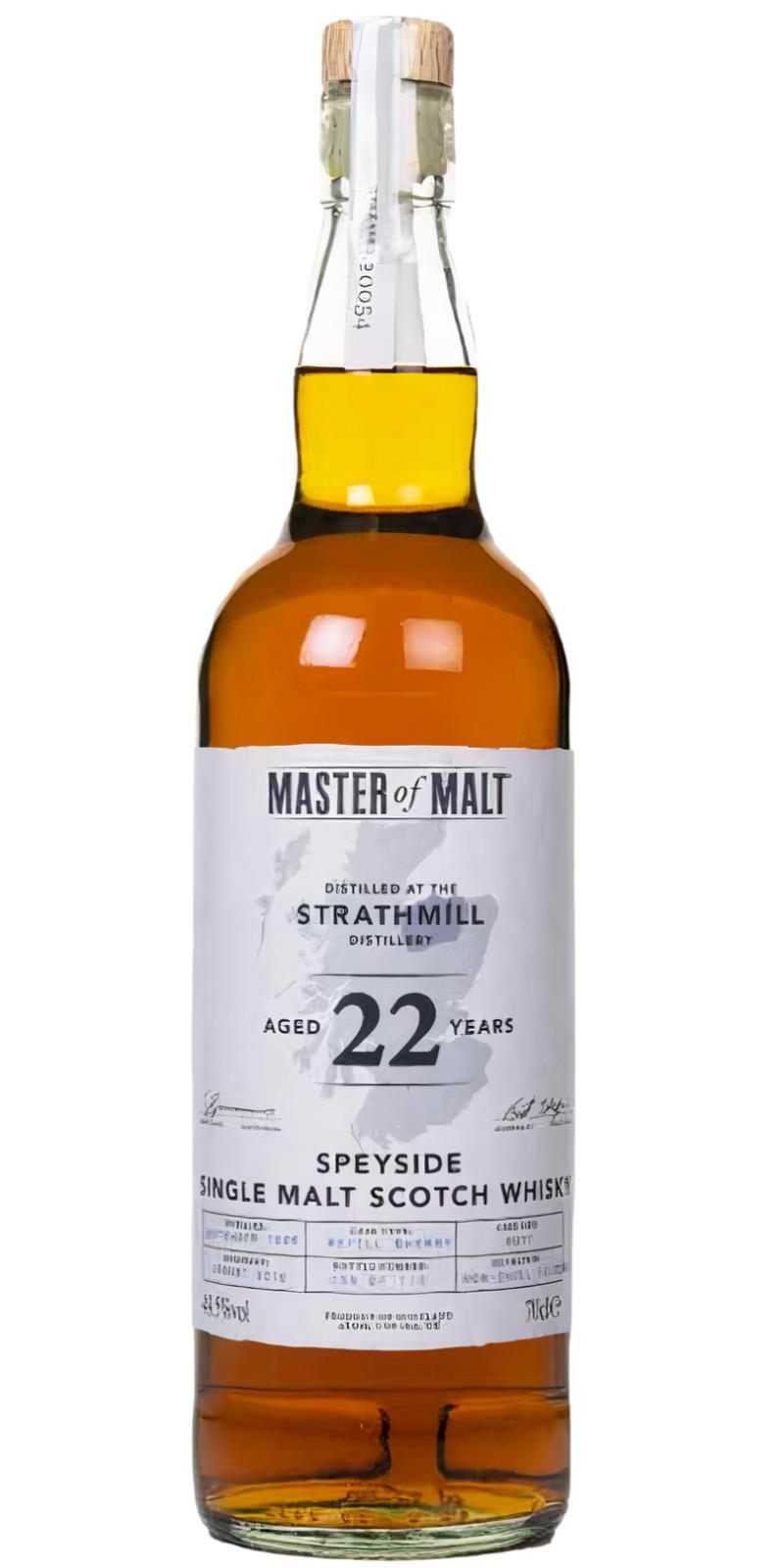 Strathmill 1996 MoM  Single Cask Series